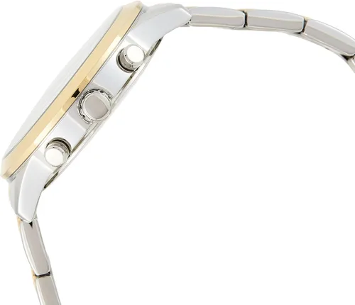Vista 3 de Guess reloj multidial para mujer solar con correa de acero inoxidable