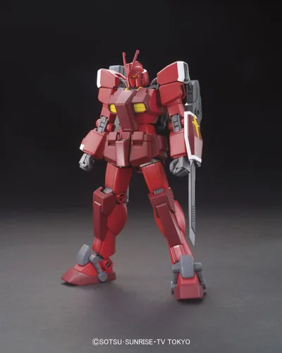 Vista 4 de Bandai Hobby HGBF 1/144 Gundam Amazing Red Warrior Modelo Kit