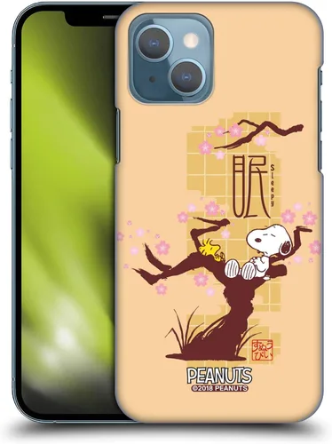 Vista 58 de Head Case Designs Funda rígida con licencia oficial de Peanuts Charlie Brown Oriental Snoopy compatible con Apple iPhone 7/8/SE 2020 y 2022