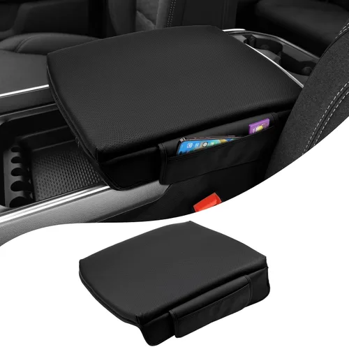 Vista 13 de Autorder Funda para Consola Central para Hyundai Palisade 2020-2025 Accesorios Funda para Reposabrazos Espuma con Memoria Cojín de Soporte para Beige
