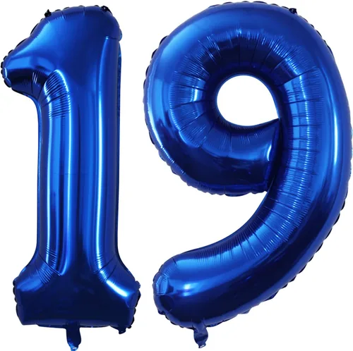 Vista 437 de Goer, conjunto de globos de papel aluminio para decoraciones de cumpleaños, globos de las letras de feliz cumpleaños y de números Oro