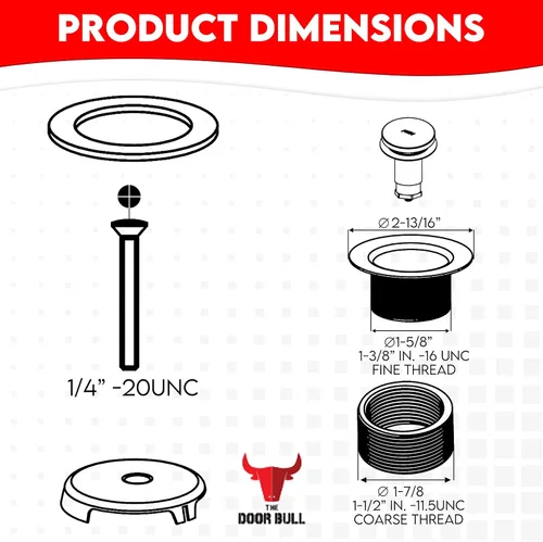 Vista 6 de Kit de drenaje y desbordamiento de bañera Lift & Turn - Conjunto universal de drenaje de bañera de latón con placa frontal de desbordamiento de un