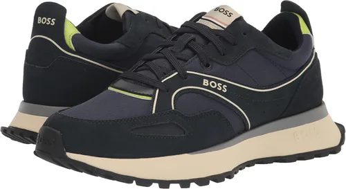 Vista 7 de BOSS Zapatillas de deporte de nailon con ribete de gamuza para hombre