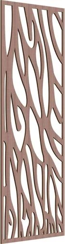Vista 47 de 9 3/8"W x 24 3/8"H x 1/4"T Bristol Decorativos Paneles de Pared de Madera Calado, Cereza