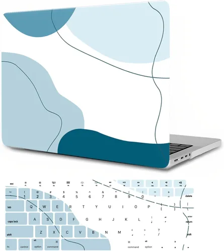 Vista 9 de Funda rígida compatible con la nueva versión MacBook Air de 15 pulgadas modelo A2941 lanzamiento 2023 con M2 y pantalla Liquid Retina, carcasa