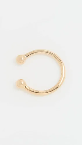 Vista 2 de Orejera de oro de 14 quilates para mujer