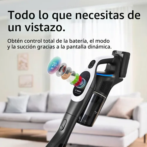 Vista 12 de Bosch Aspiradora inalámbrica Unlimited 10 Blanco