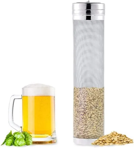 Vista 4 de Filtro de tolva seca de cerveza, malla fina Barriles de 400 micrones, cartucho para el hogar, filtro de cerveza de café, filtro de cubo de vino