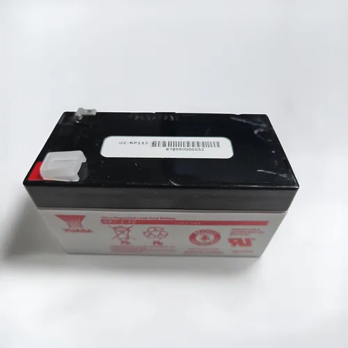Vista 2 de Yuasa NP1.2-12 12V/1.2AH Batería de plomo sellada con terminal F1