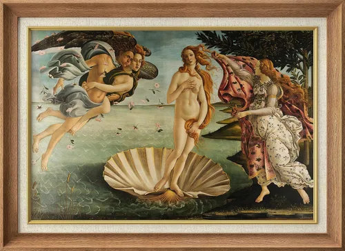 Vista 33 de MUDECOR Lienzo enmarcado prémium para pared, pinos nevados en bosque de invierno, ilustraciones modernas, arte contemporáneo, escénico, divertido