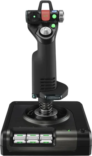 Vista 2 de Logitech G Saitek X52 Sistema de simulación de control de vuelo