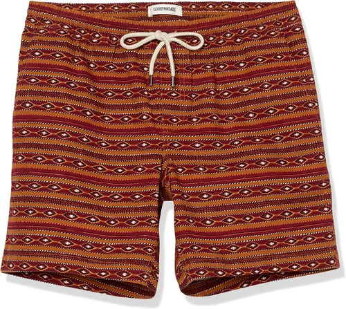 Vista 6 de Goodthreads Pantalones cortos de lona elástica para hombre de ajuste ajustado de 7 pulgadas