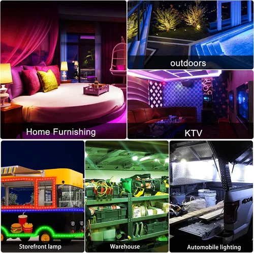 Vista 10 de Módulo de luces LED DIY Escaparate Luces LED Luces de ventana LED Luz decorativa para carteles de publicidad de letras Luces de ventana de tienda