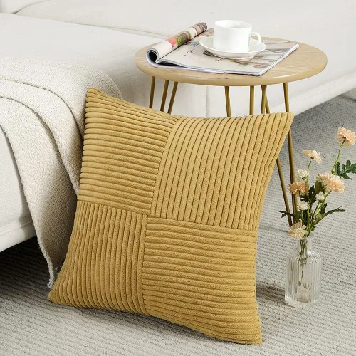 Vista 55 de Fancy Homi - Paquete de 2 fundas de almohada decorativas de color verde oliva pequeñas de 12 x 12 pulgadas para sala de estar, sofá, cama