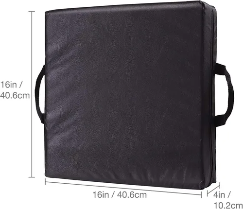 Vista 3 de Duro-Med, almohadón de lujo para silla de ruedas, almohadón para butaca de auto, almohadón para ajuste de altura en asiento, almohadón de elevación