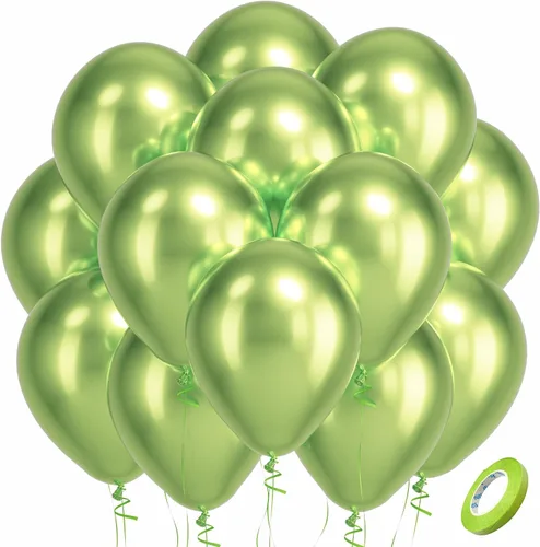 Vista 164 de Bezente Globos Naranjas de Látex para Fiestas - Paquete de 150 Globos de Helio Naranjas Mate Pequeños de 5 Pulgadas para Decoraciones de Fiestas