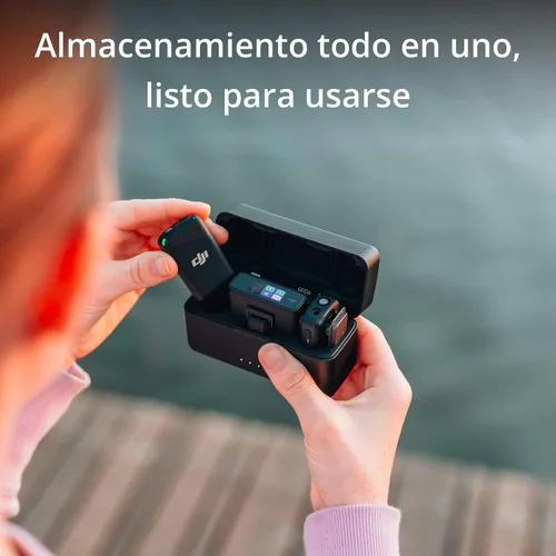 Vista 2 de DJI Mic Grabadora inalámbrica de doble canal