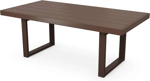 Vista 5 de POLYWOOD® Edge - Mesa de comedor, color negro
