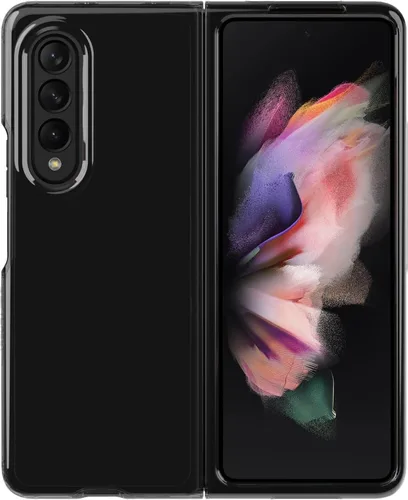 Vista 3 de Tech21 Evo Clear - Funda para Samsung Galaxy Z Fold 3 con protección contra caídas de 12 pies