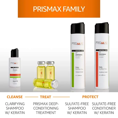 Vista 5 de Prismax Nutritivo Deep-Conditioning Hair Treatment - Rejuvenece el cabello seco/dañado, mejora la manejabilidad, reduce el frizz/porosidad