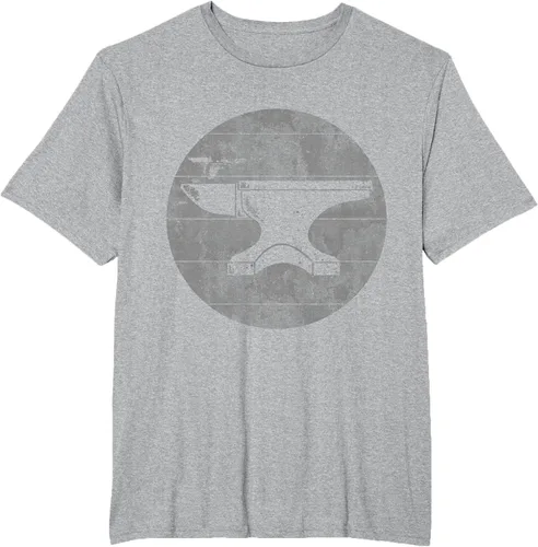 Vista 47 de Vintage herrería forja retro regalo para la camiseta del herrero Negro
