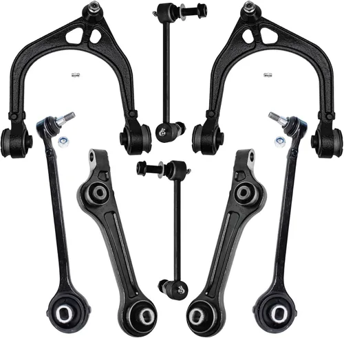 Vista 82 de Detroit Axle - Kit de suspensión frontal de 8 piezas para Chevy Silverado