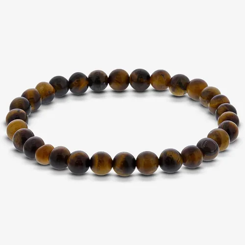 Vista 187 de Gem Avenue Handmade Round Bead Stretch Bracelet Unisex Natural Stone Beaded Jewelry for Men & Women, Elastic Wristband for Daily Wear