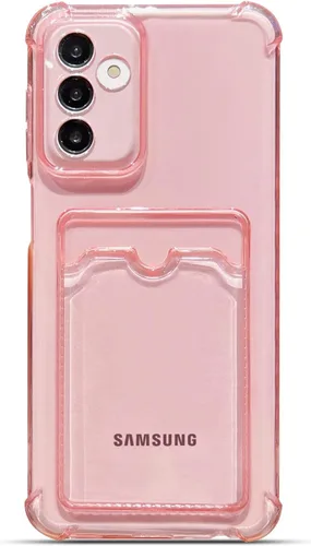 Vista 12 de Tuokiou para Samsung Galaxy A16 Funda, Fundas Protectoras Transparentes con Ranura para Tarjetas, Funda Cartera de TPU Suave Ajuste Delgado