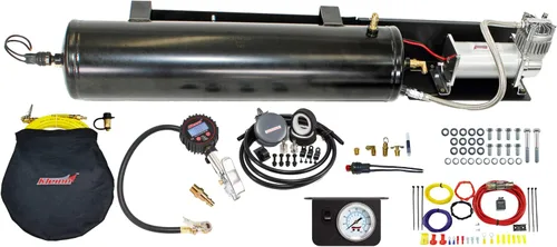 Vista 8 de Kleinn Air Horns VELO-734 Bocina de tren atornillada/sistema de aire a bordo definitivo para camiones Ford F-150/Ford Raptor