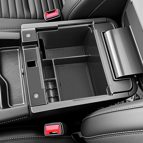 Vista 7 de BIBIBO Organizador de consola central Ford Explorer 2025 2026 2027