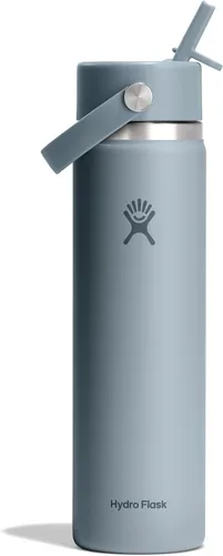 Vista 15 de Hydro Flask Botella de agua – Acero inoxidable aislado – Tapa flexible con popote de boca ancha, antiderrames, a prueba de fugas y recargable