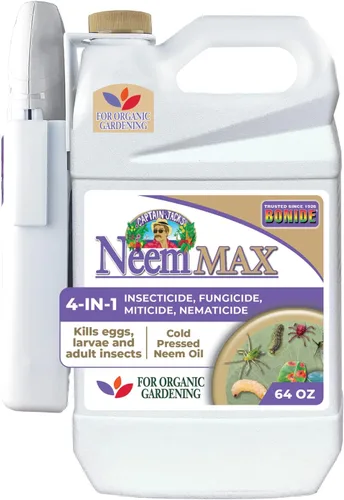 Vista 10 de Bonide Captain Jack's 12 oz Neem Max Aerosol listo para usar para plantas