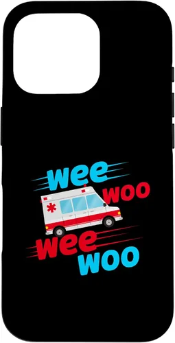 Vista 20 de Funda EMT para iPhone 13 Pro Max Wee Woo Wee Woo Ambulancia Técnico Paramédico