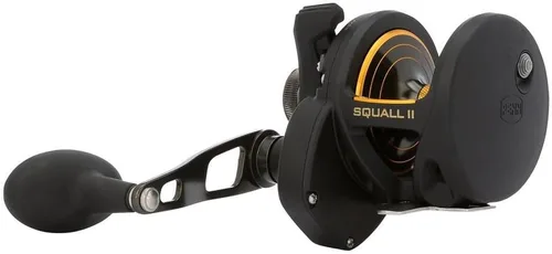 Vista 2 de ¡Nuevo! Carrete de pesca convencional Penn Squall II Level Wind