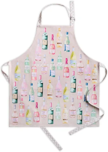 Vista 987 de Maison d' Hermine Delantales para mujer con bolsillo, 100% algodón (27.50 x 31.50 pulgadas)