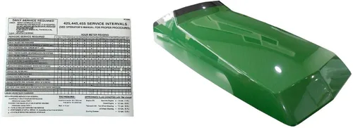 Vista 4 de Kit de clip de retención de capó/panel/adhesivo/pantalla/panel AM128986 AM128983 AM128982 compatible con JohnDeere 445 Low SN