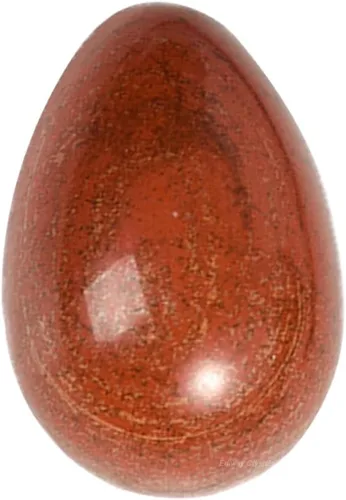 Vista 7 de Erliway Huevos de cristal de amatista natural para el día de Pascua, huevo de piedra de palma de 1.2 x 0.8 pulgadas, piedras preciosas pulidas
