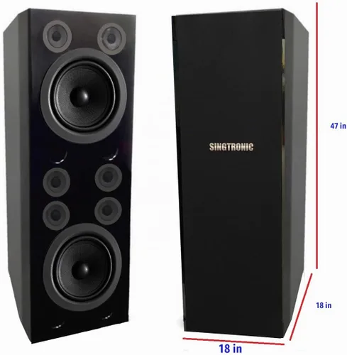 Vista 4 de SINGTRONIC Paquete completo de sistema de karaoke profesional de 4000 WATTS Canciones ilimitadas de YouTube gratis
