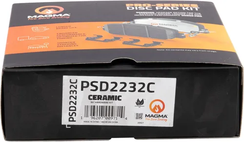 Vista 5 de MAGMA Pro-Series PSD2232C Pastillas de freno de cerámica, traseras