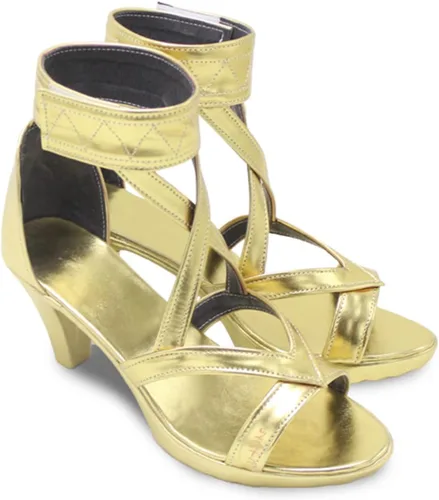 Vista 2 de COSGOGO Juego Genshin Impact Candace - Zapatos de cosplay para mujer, zapatos de tacón alto de anime para Halloween