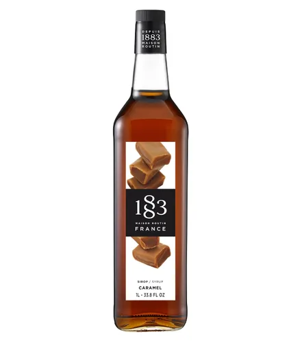 Vista 61 de 1883 Jarabe de Amaretto para bebidas, fabricado en Francia, botella de plástico de 1 litro