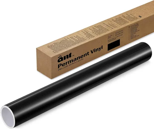 Vista 64 de ANT Melocotón, rollo de vinilo permanente de 24" x 4,5 m, rollo de vinilo adhesivo, para proyecto DIY, calcomanía, pegatina, compatible con Cricut