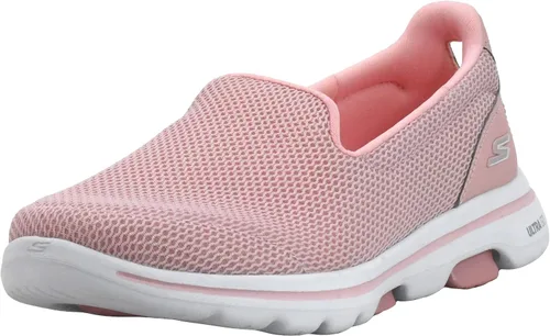 Vista 14 de Skechers Go Walk 5-15943 - Zapatos deportivos para mujer. Black Textile Trim