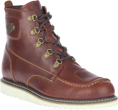 Vista 11 de Harley-Davidson Botas Hagerman de motociclista marrón de 5 pulgadas para hombre