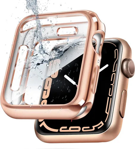Vista 14 de top4cus - Funda ecológica protectora, de TPU suave y flexible, compatible con iWatch Series 5, Series 4, Series 3, Series 2 y Series 1 Negro