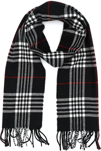 Vista 78 de Bufanda de invierno Achillea suave y cálida, de tartán, a cuadros, de cachemira, unisex