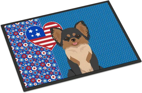 Vista 59 de Caroline's Treasures WDK5119JMAT Airedale Terrier USA - Tapete para interiores o exteriores, 24 x 36 pulgadas, tapete para puerta delantera