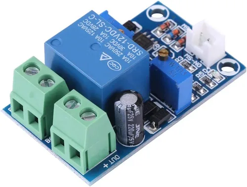 Vista 9 de GOTOTOP Placa de bajo voltaje, batería de 12 V, corte de bajo voltaje, interruptor automático, módulo de recuperación con un indicador LED