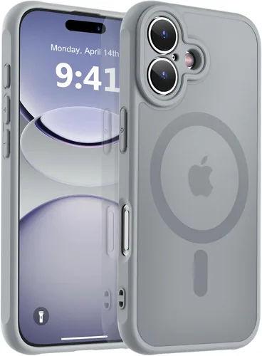 Vista 128 de MOCCA - Funda magnética resistente para iPhone XR de 6.1 pulgadas, compatible con MagSafe, funda con protección contra caídas de grado militar