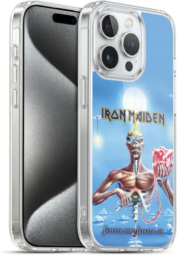 Vista 226 de Head Case Designs Funda de gel suave con licencia oficial de Iron Maiden Brave New World, compatible con Apple iPhone 7 Plus/iPhone 8 Plus Nuevo
